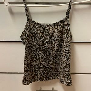 Tank/cami cheetah print